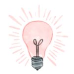 An illustration of a light bulb